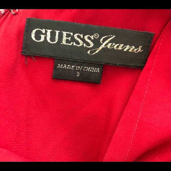 Red Guess Dress - Picture 3 of 3